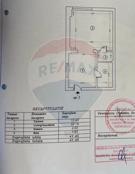 Apartament 2 camere | Demisol inalt | Damaroaia - 9