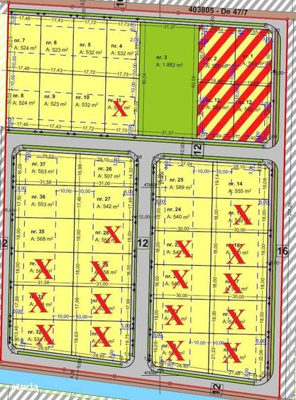 Terenuri Bucovat, cu utilitati 58 euro/mp+TVA in 2 rate - 1