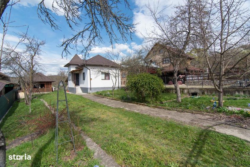 Casa gata de mutat+teren 1000 mp in zona de deal, jud. Arges - 3