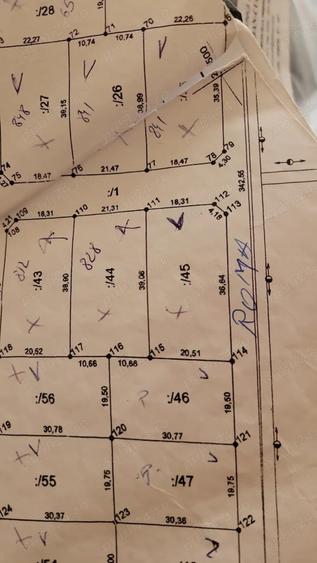 OCAZIE! Vand teren 841mp, Fs 21,47 ml, Asfalt la 20m, 131 euro mp, Dumbravi?a, Timi? - Ikea - 1