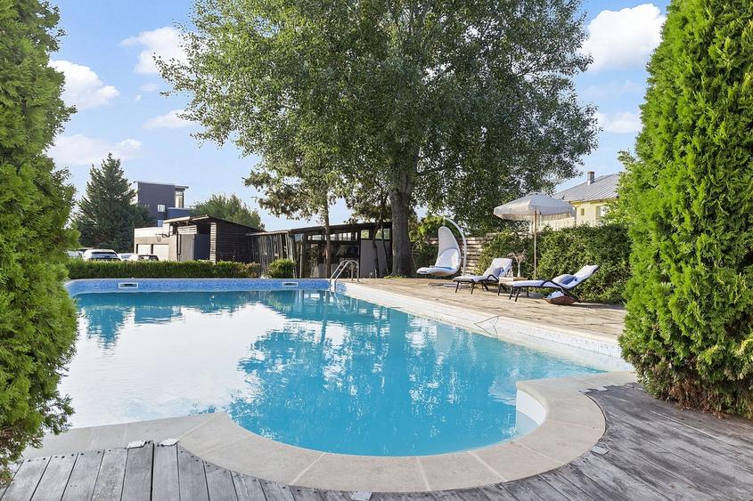 Vila Exclusivistă cu Deschidere la Lac, Piscină și Garaj pentru Barcă în Snagov - 4