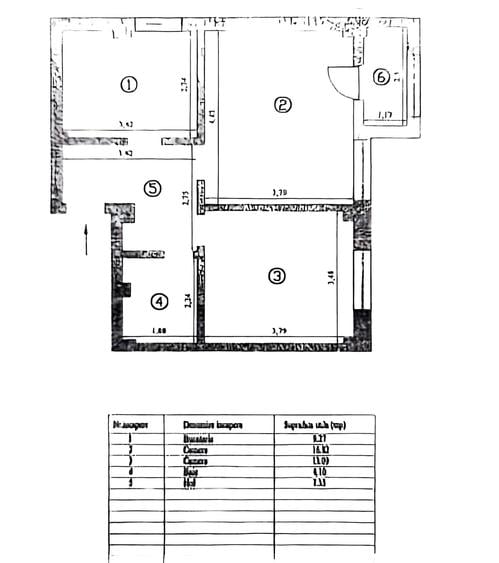 ►  Compozitori 2 Camere 53,5m² Mobilat Utilat Centrala Loc de Parcare Izolat - 7