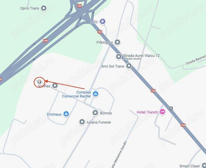 Hala compartimentata in spatii 400mp (2 EUR per MP) de inchiriat, ZONA Rachel - 1