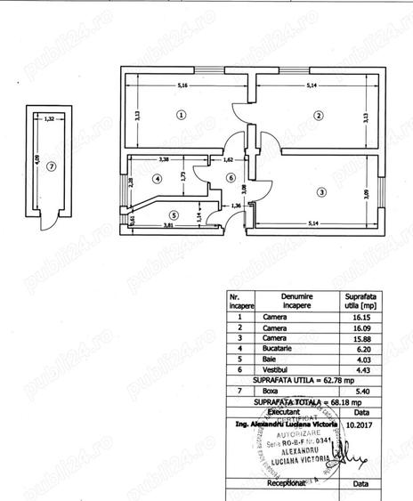 Particular - Apartament 3 camere RENOVAT - Floreasca - 7