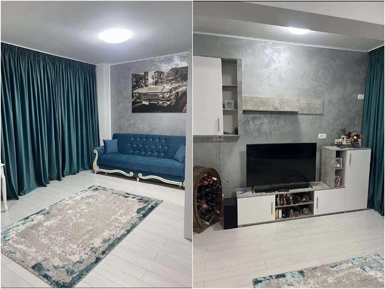 Apartament cu 2 camere semidecomandat în Chiajna