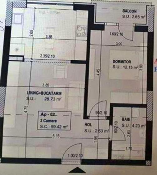 AP 2 camere Bloc 2023  Sector 3 - Parcul Teilor / Zona Ozana - 7
