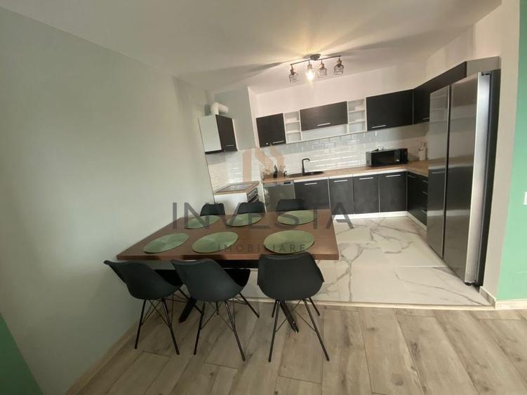 Apartament cu 3 camere semidecomandat, mobilat în Central