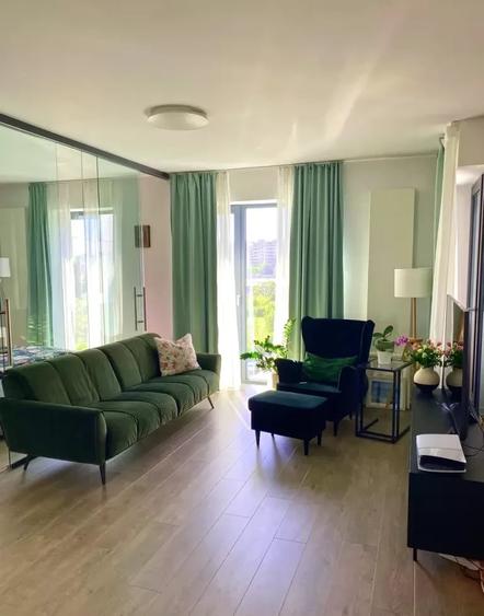 Apartament cu 2 camere semidecomandat în Aviației
