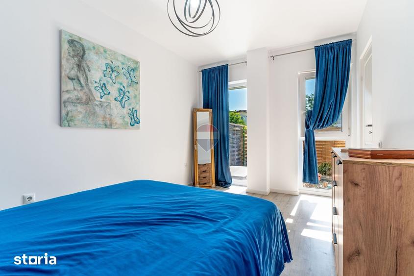 Vand apartament, 2 camere, cu gradina, de 44 mp utili, Floresti - 8