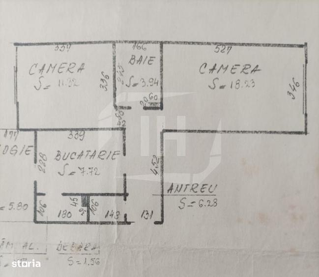 Apartament 2 camere, decomandat, etaj intermediar, zona Titulescu - 5