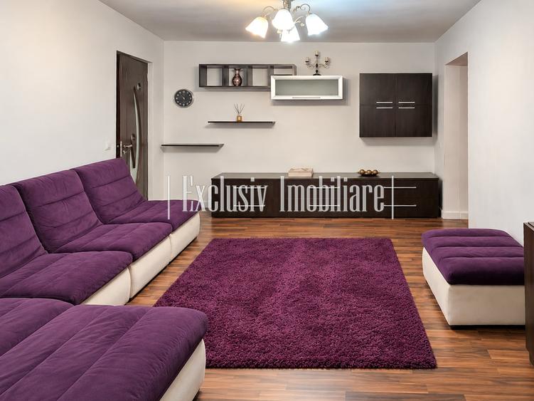 Apartament cu 3 camere semidecomandat, mobilat în Tomis Nord