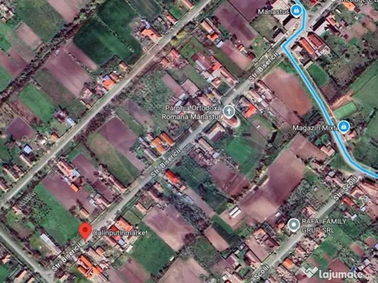 Teren intravilan de vanzare 2,209mp in loc. Mana?tur... - 1