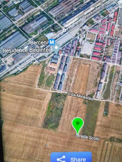 Teren 594 mp intravilan constructii P+2 str. Scolii, Popesti Leordeni - 1