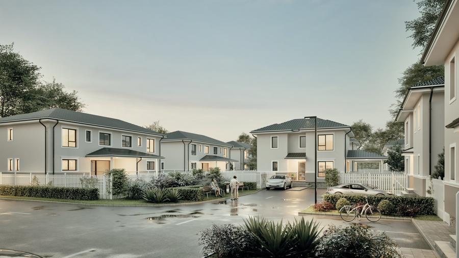 Casă individuală, teren generos și compartimentare eficientă - 0% comision - 4