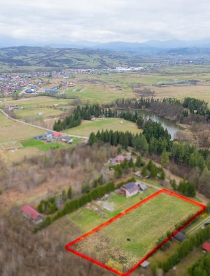 Teren intravilan panoramic ǀ 3450 mp în Târgu Lăpuș ǀ la 1 km de centru. - 2