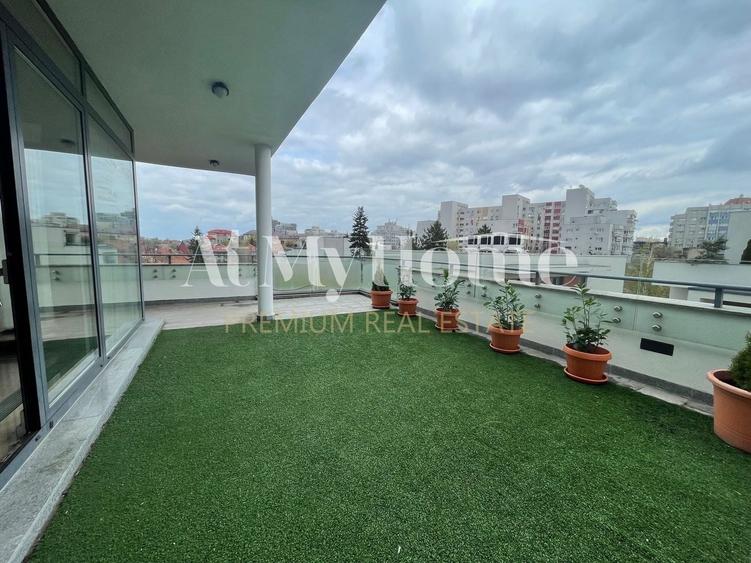 Penthouse Spectaculos cu 4 camere, partial mobilat, terase, 2 parcari - 5