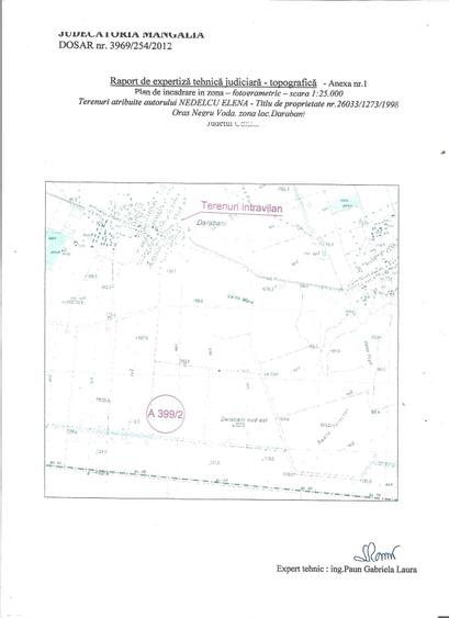 De vanzare 5 h agricol + 3000 mp intravilan Darabani - Negru Voda - 1