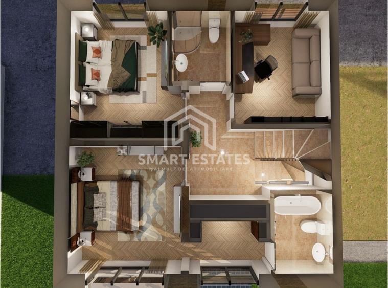 Casa 5 camere 182 mp - Popesti-Leordeni - Comision 0% - 9