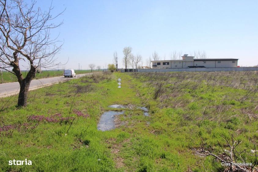 Teren spre Brebeni la strada principala cu deschidere generoasa !! - 4