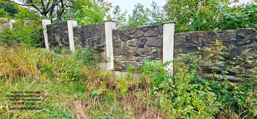 Teren 1250 mp, zona Stadion, priveliste si cadru natural superb