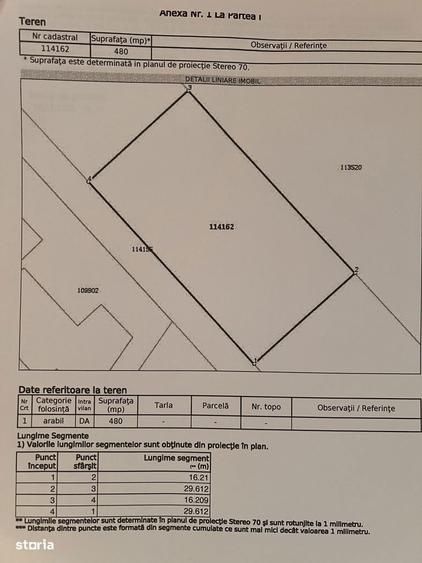 Teren 595 mp Otopeni deschidere 29 m ideal casa/duplex-Traian Vuia - 2