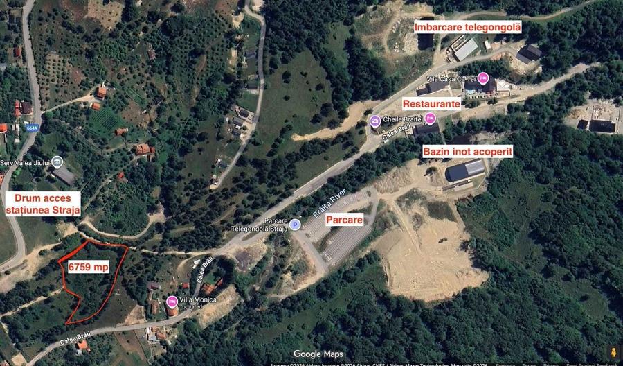 Teren intravilan langa telegondola spre statiunea Straja Lupeni HD - 4