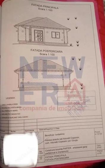 De Vanzare Teren 400 mp cu Autorizatie de contructie Adunatii Copaceni Giurgiu - 13