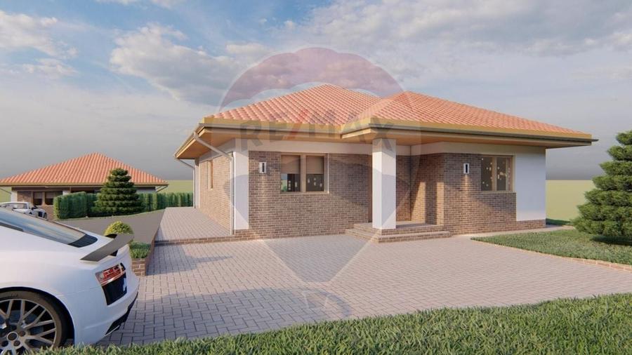 DE VÂNZARE – Casă modernă pe un singur nivel, Tăuții de Sus - 1