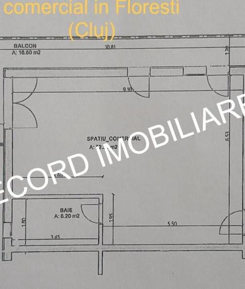 Spatiu comercial in CF, parter, 2 locuri parcare Finisat Floresti - 2