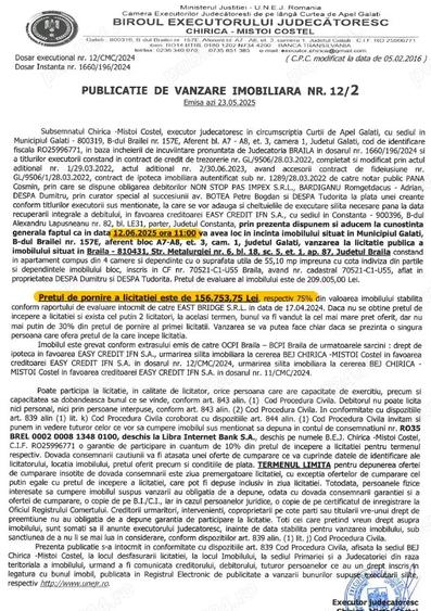 Apartament de vanzare- 4 camere si dependinte - 10