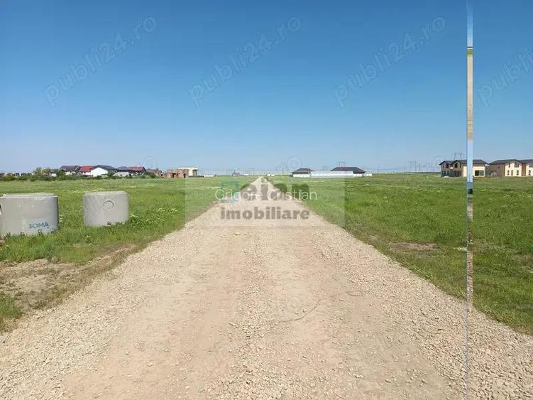 Domnesti - Str Cetinei, 718 Mp Intravilan, Deschidere 28, Utilitati