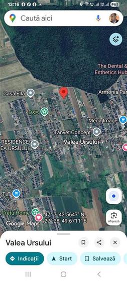 Valea Ursului langa padure TEREN  912mp  lot pentru  casa intravilan imprejmuit - 7