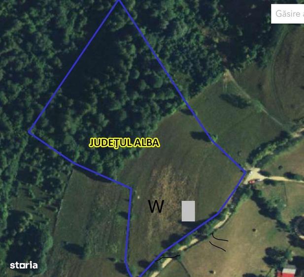 Teren Comuna Horea 17278m2. Apuseni - 1