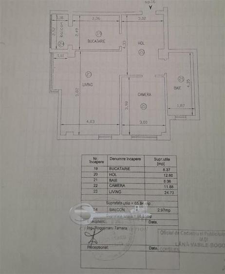 Apartament 2 camere decomandat, 69 mp, încălzire în pardoseal - 17