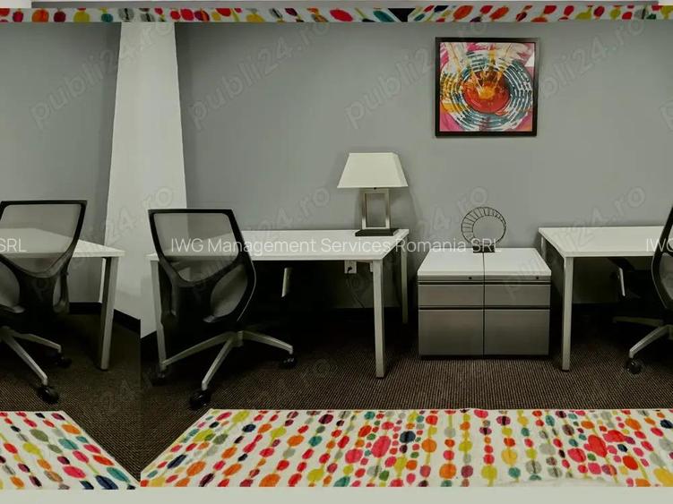 Spa?iu de birou frumos proiectat pentru 2 persoana in Spaces Campus 6