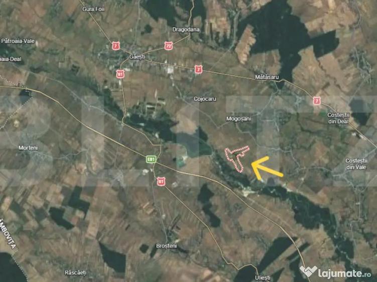 Teren 633 mp, ideal magazin/clinica/casa DN aproape, zona - 7