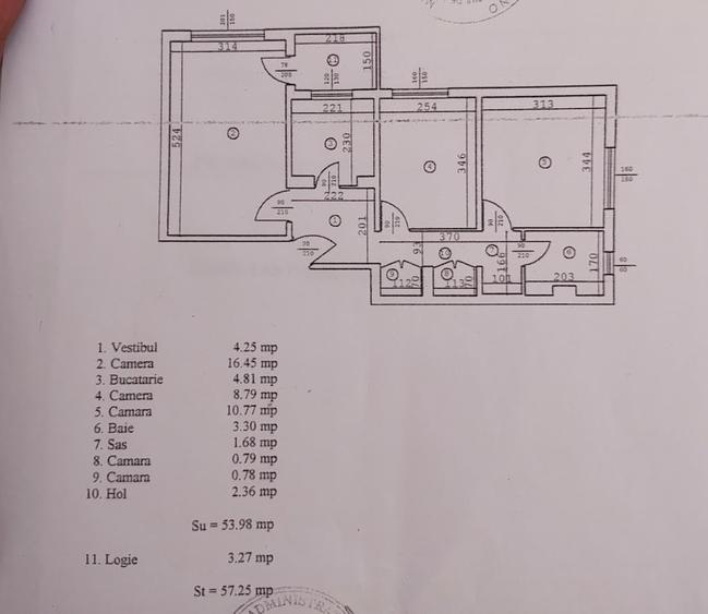 APARTAMENT 3 CAMERE MOBILAT UTILAT CENTRALA TERMICA - 10