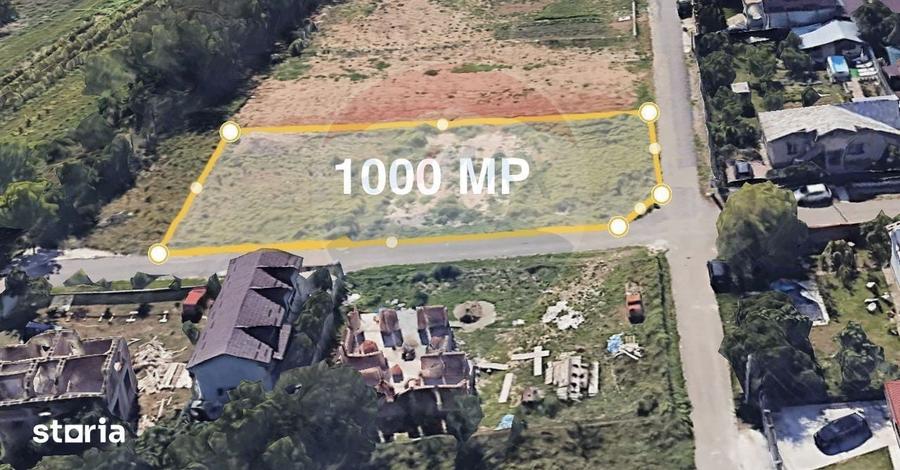 Teren de 1000 mp, în Blejoi