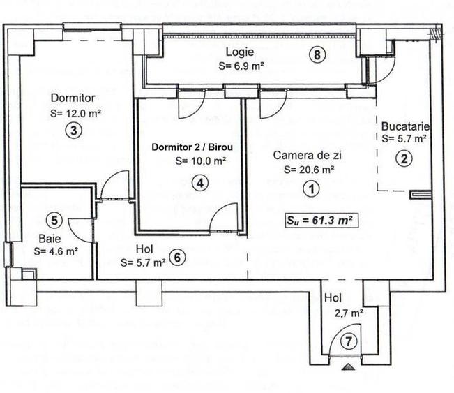 Vand apartament 3 camere ultracentral - City Of Mara (proprietar) - 8