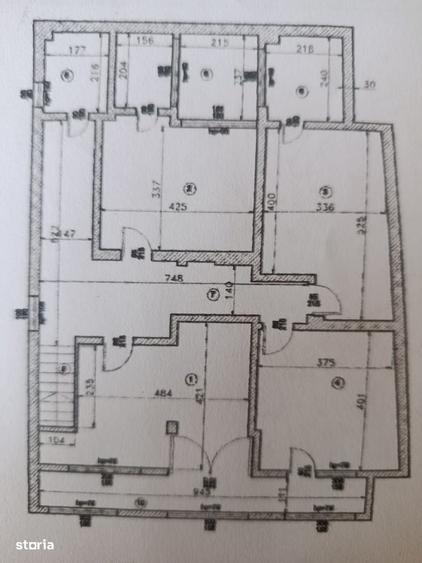 Casă cu 4 camere cu Teren 350 Mp în Central