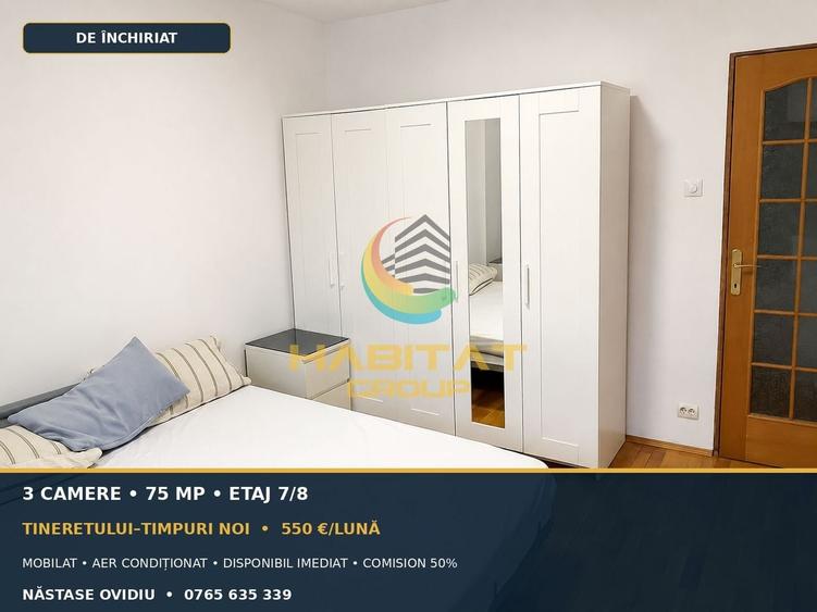 Apartament 3 Camere de Inchiriat Tineretului–Timpuri Noi ! - 5