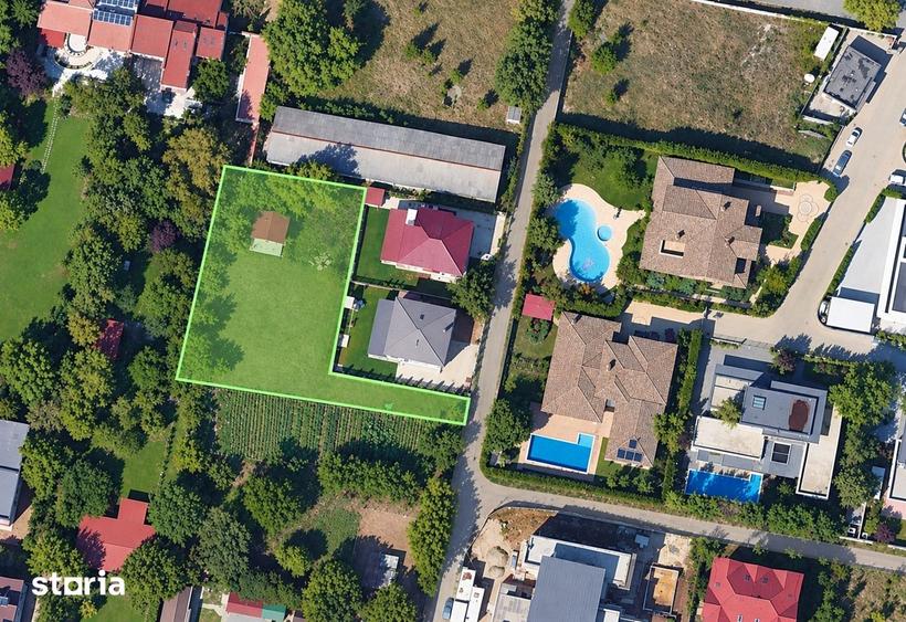 Teren de 1064 mp, în Sisești