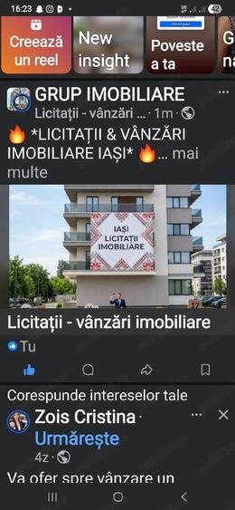 Garsonieră decomandată în Podul de Piatră
