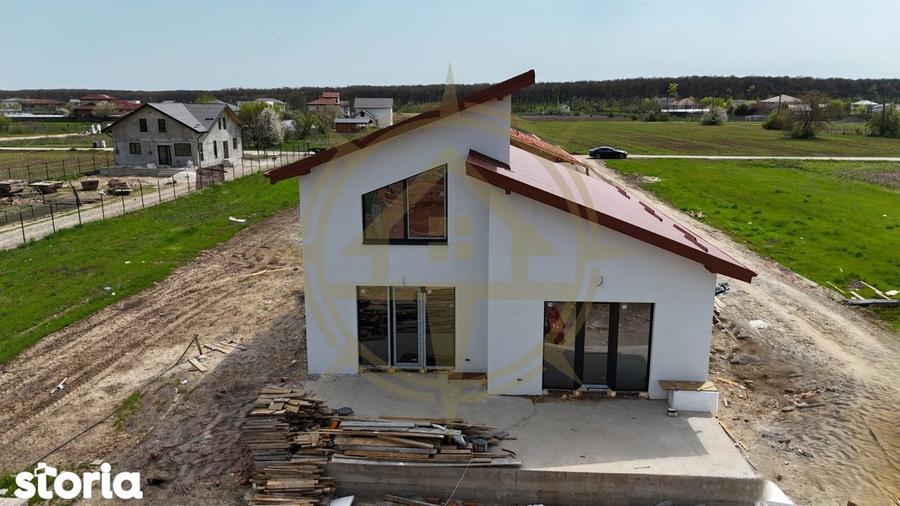Dom00455 - vila cu arhitectura modern-contemporana snagov - 5