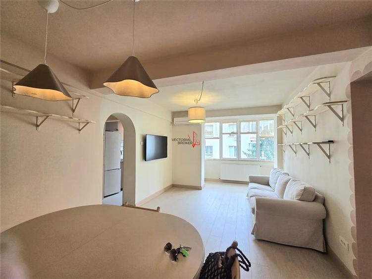 Apartament cu 2 camere semidecomandat în Floreasca