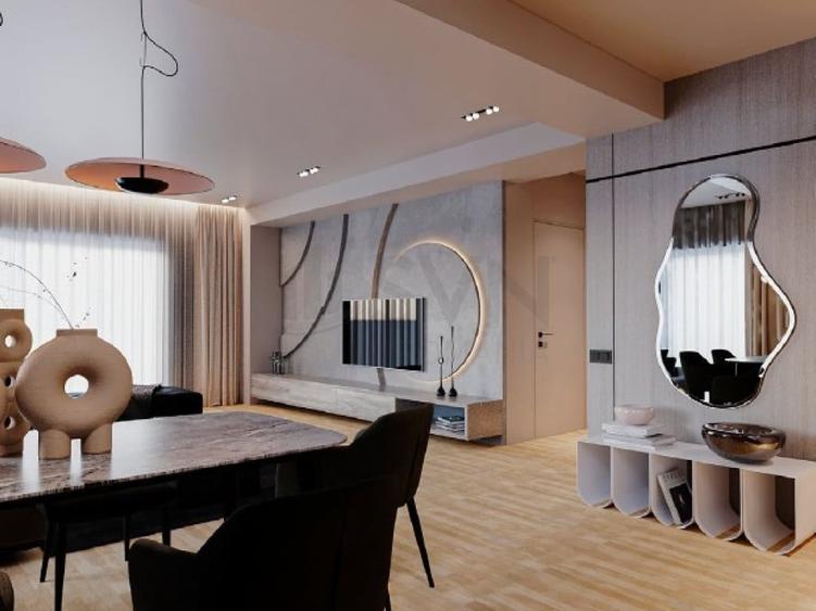 Apartament cu 4 camere decomandat în Pipera