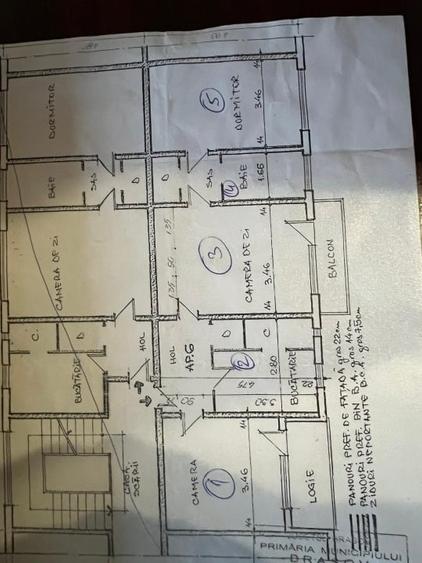 Apartament cu 3 camere semidecomandat, mobilat în Astra