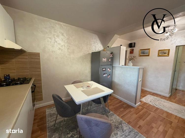 Apartament cu 3 camere semidecomandat, mobilat în Rahova