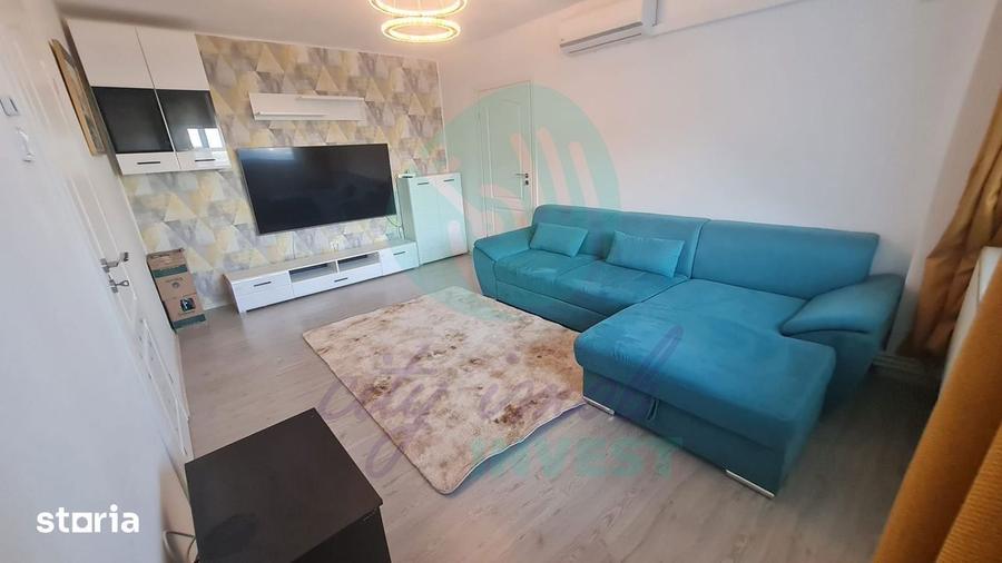 Apartament cu 4 camere semidecomandat, mobilat în Militari
