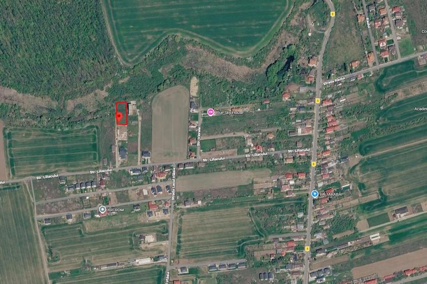 Teren Construcții intravilan de 1142 mp, în Balotești